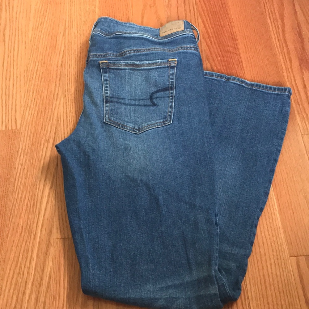 American Eagle Super Stretch Kick Boot Jean